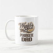 Mug Papa de Pekingese (mondes meilleurs) (Gauche)