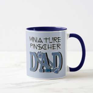 Mug PAPA de Pinscher miniature