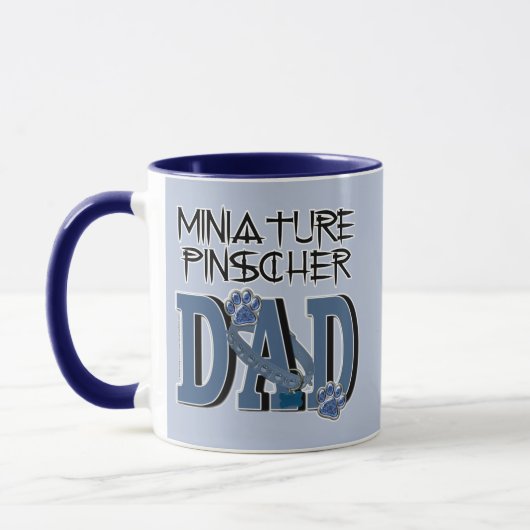 Mug PAPA de Pinscher miniature (Gauche)
