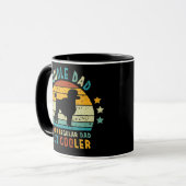 Mug Papa De Poodle Comme Un Père Régulier Mais Père Gl (Devant gauche)