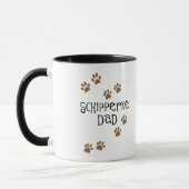 Mug Papa de Schipperke (Gauche)