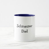 Mug Papa de Schnauzer (Centre)