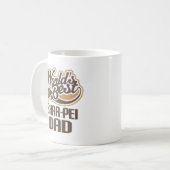 Mug Papa de Shar-Pei (mondes meilleurs) (Devant gauche)