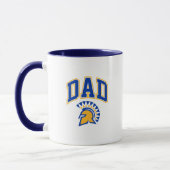 Mug Papa de Spartans d'état de San Jose (Gauche)