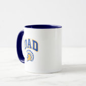 Mug Papa de Spartans d'état de San Jose (Devant gauche)