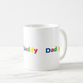 Mug Papa de style moderne (Devant droit)