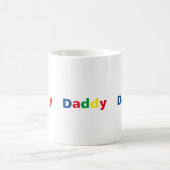 Mug Papa de style moderne (Centre)