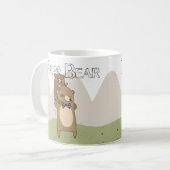 Mug Papa de tasse, de fête des pères ou d'anniversaire (Devant gauche)