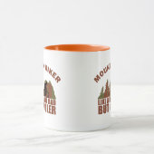 Mug Papa de VTT drôle (Centre)