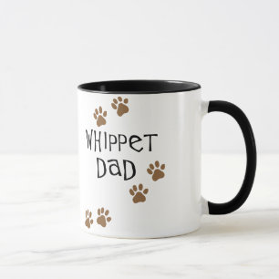Mug Papa de whippet pour des papas de chien de whippet
