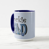 Mug PAPA de Yorkie (Devant gauche)