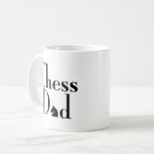 Mug Papa d'échecs (Devant gauche)