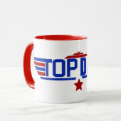 Mug Papa d'enfer (Devant gauche)