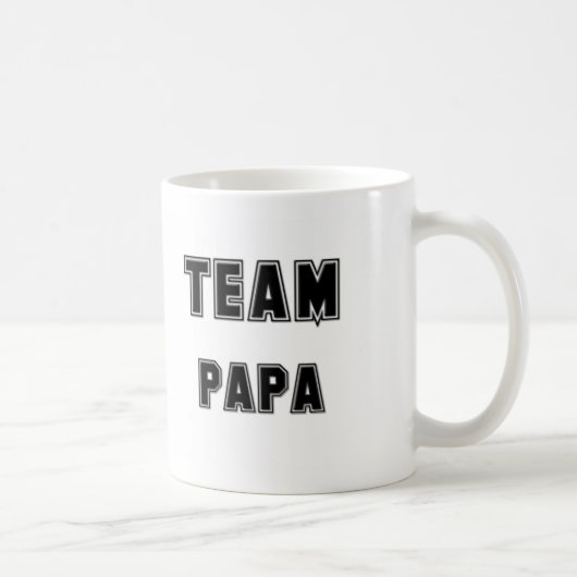 Mug Papa d'équipe (Droite)