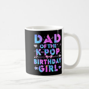 Mug Papa des filles d'anniversaire k-pop amateur de mu