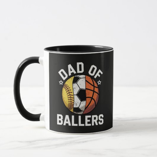 Mug Papa des joueurs de balle (Gauche)