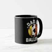 Mug Papa des joueurs de balle (Devant droit)