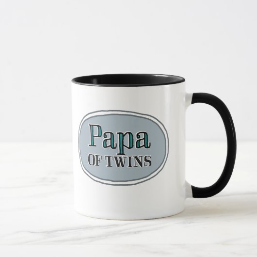 Mug Papa des jumeaux (Droite)