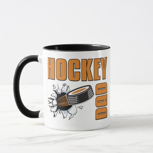 Mug Papa d'hockey (Gauche)