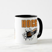 Mug Papa d'hockey (Devant droit)