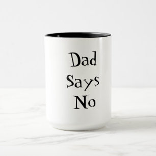 Mug Papa dit non