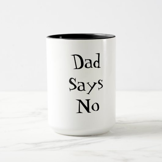 Mug Papa dit non (Centre)