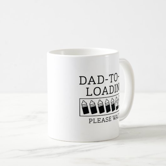 Mug Papa Doit Charger (Devant droit)