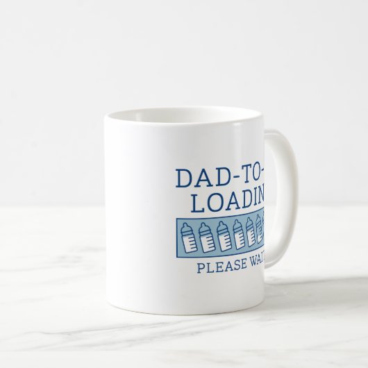 Mug Papa Doit Charger (Devant droit)