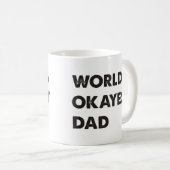 Mug Papa d'Okayest du monde (Devant droit)