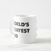 Mug Papa d'Okayest du monde (Devant gauche)