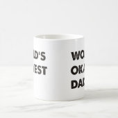 Mug Papa d'Okayest du monde (Centre)
