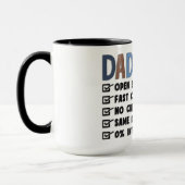 Mug Papa Drôle Banque (Gauche)