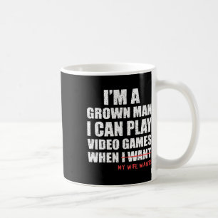 Mug Papa drôle de joueur Je peux jouer aux jeux vidéo 