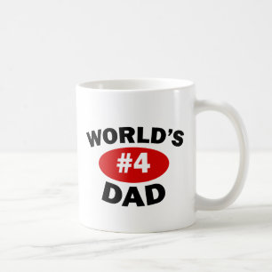 Mug Papa du #4 du monde