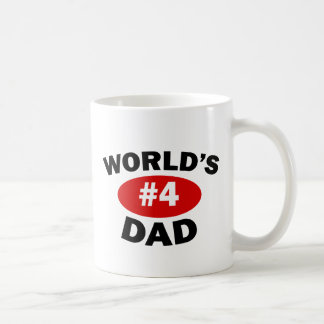 Mug Papa du #4 du monde