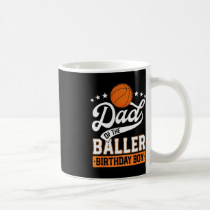 Mug Papa Du Baller Birthday Boy Basketball À Thème P