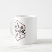 Mug Papa du camping (Devant gauche)