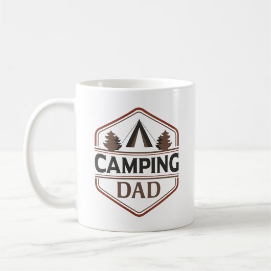 Mug Papa du camping (Gauche)
