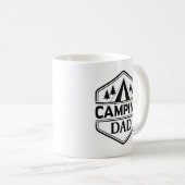 Mug Papa du camping (Devant droit)