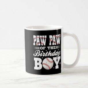 Mug Papa du garçon d'anniversaire baseball appariés