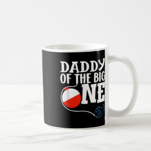 Mug Papa du grand garçon de pêche premier anniversaire