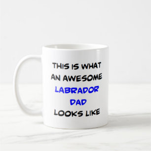 Mug papa du labrador, génial