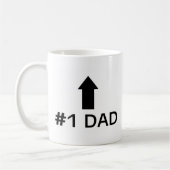Mug Papa du numéro 1 (Gauche)
