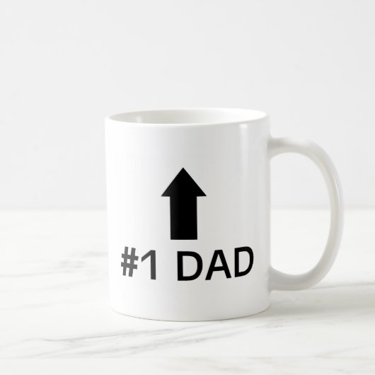Mug Papa du numéro 1 (Droite)