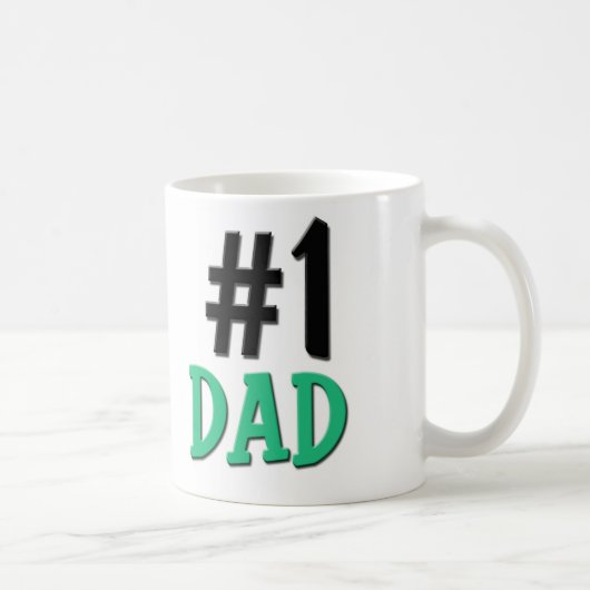 Mug Papa du numéro 1 (Droite)