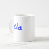 Mug "Papa du numéro 1 " (Devant gauche)