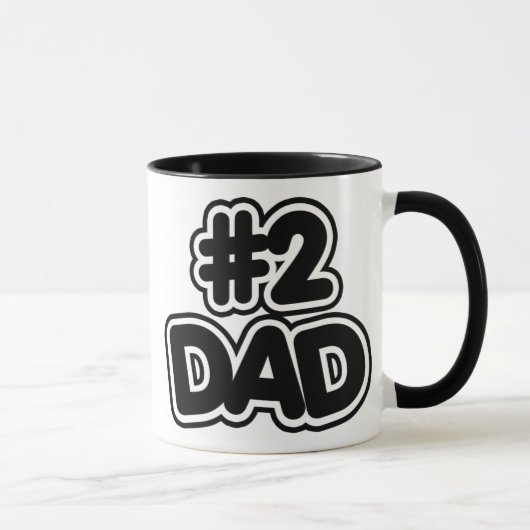 Mug Papa du numéro 2 (Droite)