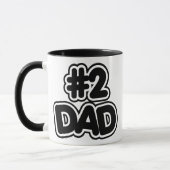 Mug Papa du numéro 2 (Gauche)