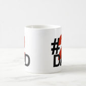 Mug Papa du numéro deux (Centre)
