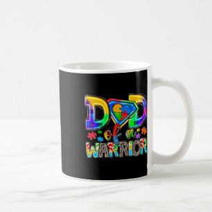 Mug Papa d'un guerrier Puzzle World Journée de sensibi